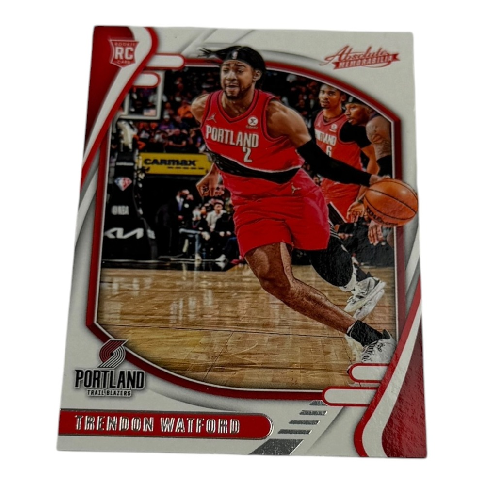 2021-22 Panini Chronicles Absolute Trendon Watford Rookie Card RC 206 Blazers
